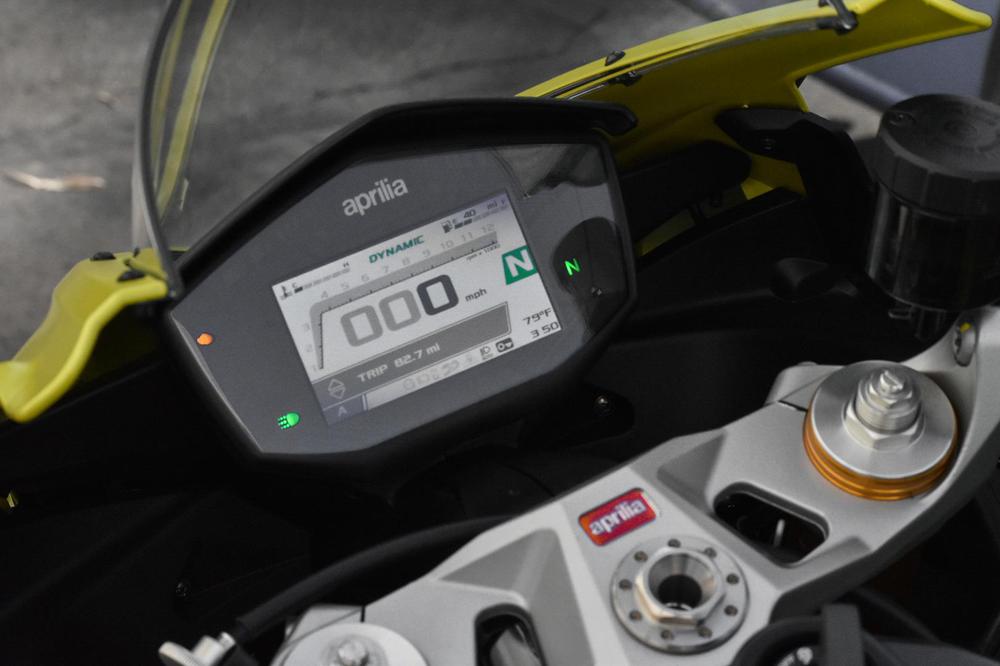 Aprilia RS660 -Tablero