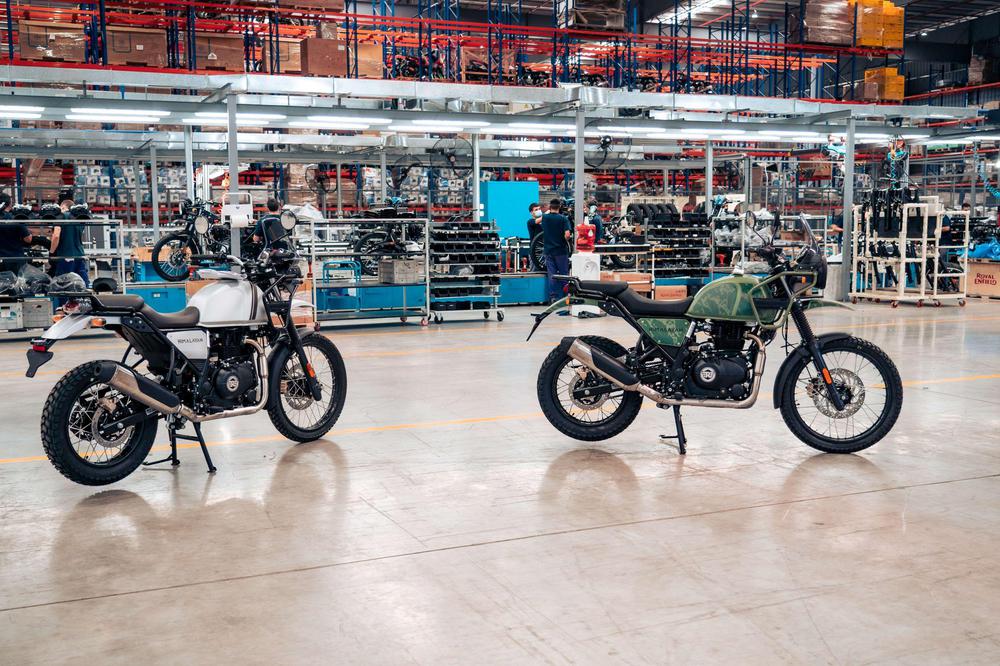 Royal Enfield -Producción nacional Nueva Himalayan versión BS6 en planta... (1)