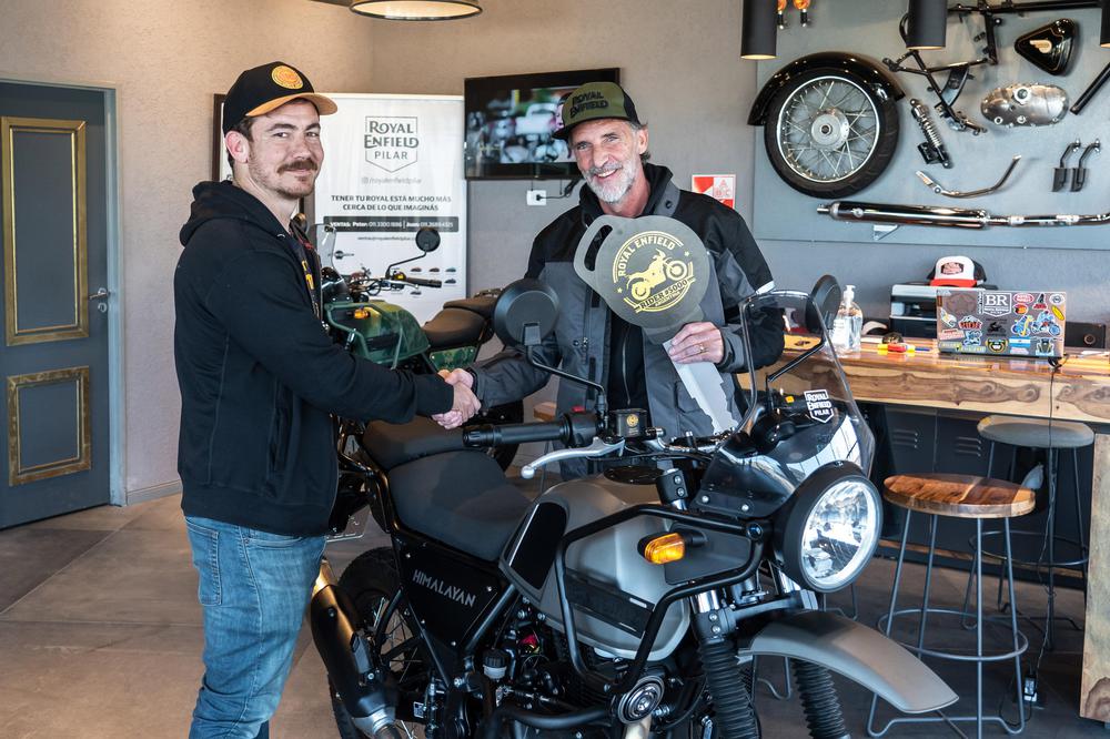 Entrega Royal Enfield ejemplar nro 5 mil -2