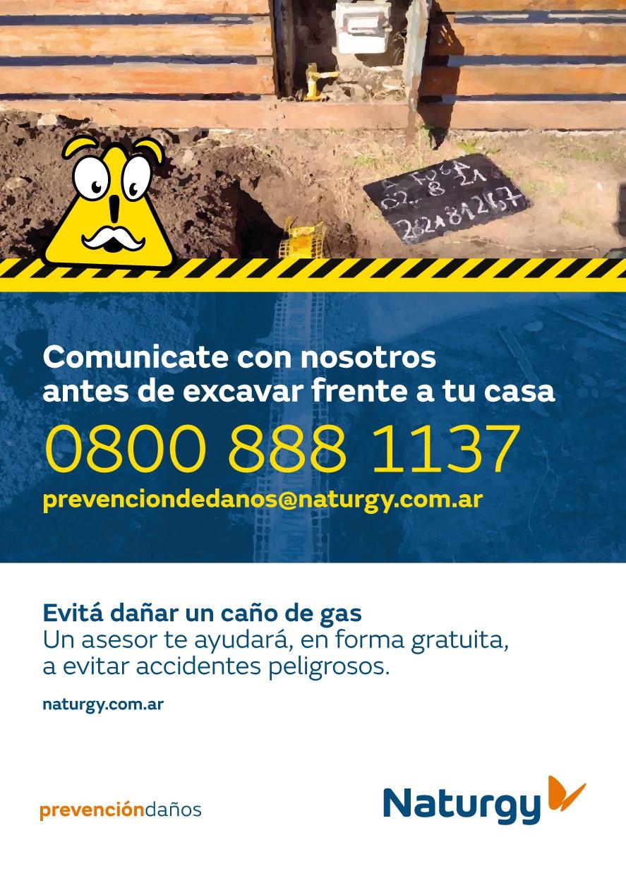 Naturgy nueva edición campaña “Llame antes de excavar”