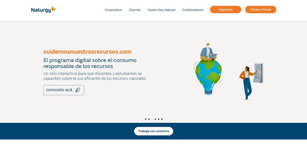 Naturgy - Nuevo Sitio Web